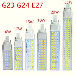 G23 G24 E27 Bulbes LED 10W 12W 15W 18W 20W 25W SMD5730 LUMILES LED 85-265V Spotligh