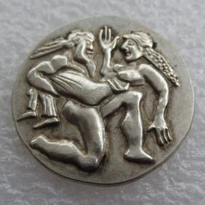G27 Griekse zilveren munt Craft THRACE AR STATER Copy Coin295H
