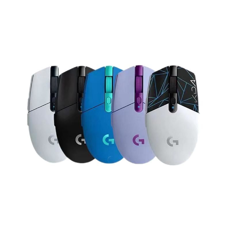 G304 Wireless Mouse 6 -knappar Programmerbar USB Wireless Mouse Hero Sensor 12000 DPI Optical Mouse Justerbar spellogn
