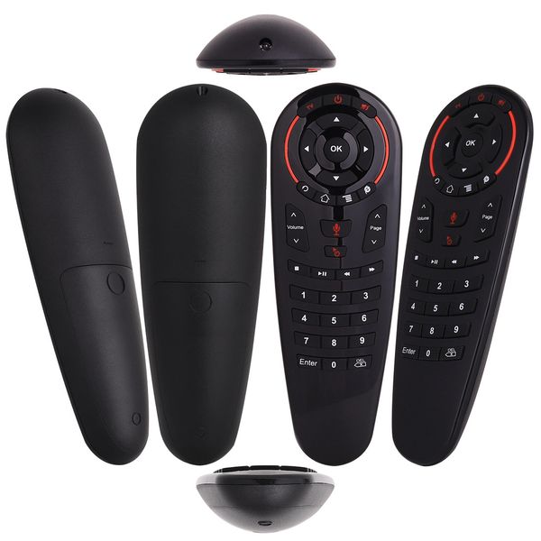 G30S Air Mouse Télécommande 2.4G Voix sans fil Universal 33 touches Programme IR apprentissage Gyro Smart pour Android tv box mini PC