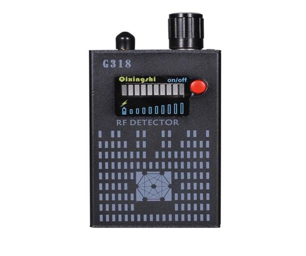 G318 Détecteur de caméra sans fil anti-fil GPS RF Téléphone de téléphonie mobile Détecteur TRACER FINDER8778800