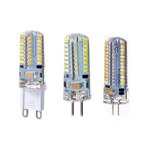 Bombillas LED G4 G5.3 5W Reemplazar 50 vatios-60 vatios Equivalente a halógeno COB 2700K Blanco cálido suave AC120V T4 G9 Bombilla LED de dos pines Iluminación de araña oemled