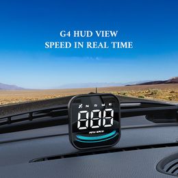 G4 Head Up Display LED Auto Speedometer Smart Digital Alarm Reminder GPS HUD CAR -accessoires voor alle auto