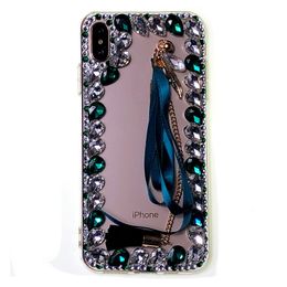 G42 G310 5G RHINESTONE Tassel Case de téléphone pour Nokia G21 G11Plus C21 C32 C22 G20 G10 G60 G22 C300 C100 XR21 G50 Clear Funda Coque