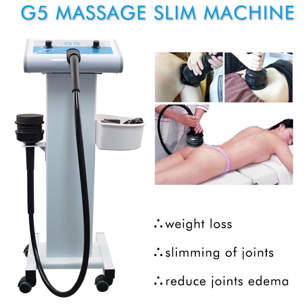 G5 masseur vibrant Cellulite réduction de graisse corps minceur relaxant avec 5 têtes Machine verticale