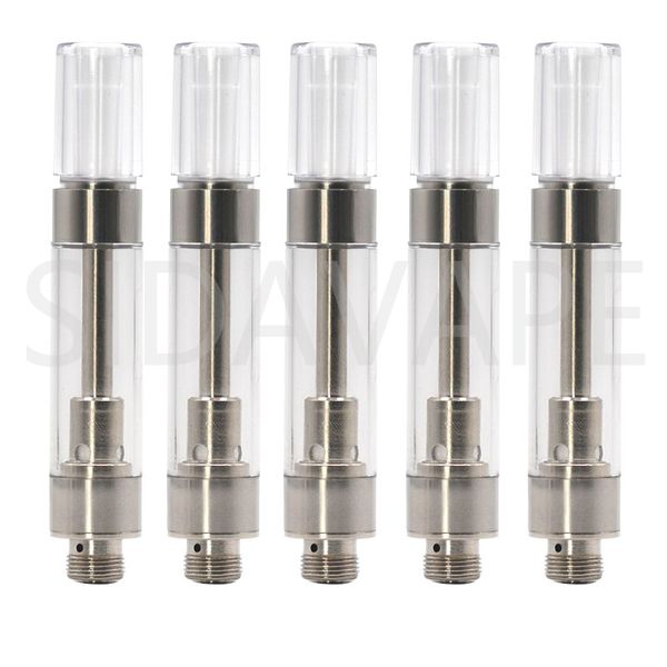 Chariots G5 vides 0,8 ml 1,0 ml Réservoir Presse Atomiseur à pointe ronde MT6 M6T Cartouche de bobine en céramique Vaporisateur d'huile épaisse