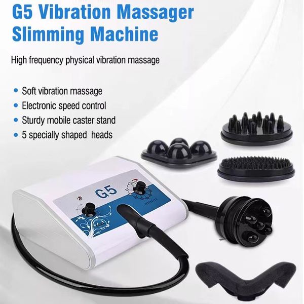 G5 vibrant massant façonnant la machine à perdre du poids Masseur corporel Minceur Relax Therapy équipement de salon de beauté