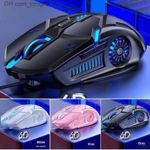 G5 Wired Gaming Mouse Colorful Backlight 6 Button Silent Mouse 4-Speed 3200 DPI RGB Gaming Mouse For Computer Laptop Mice Q230825