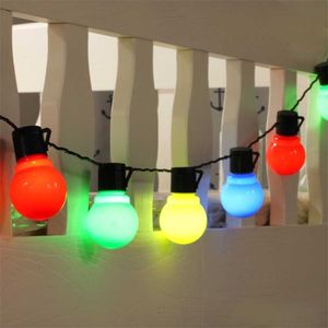 G50 Festoen LED Globe Lamp LED String Lights Outdoor Waterdichte LED Bal String Garland Party Bruiloft Backyard Patio 211104