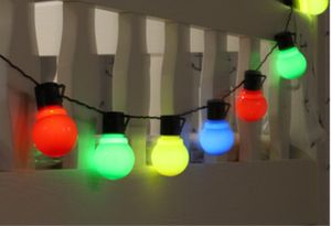 G50 festoon LED globo bombilla Cadena de luz al aire libre lámpara de hadas guirnalda jardín Patio boda decoración impermeable