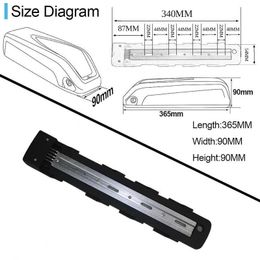 G56 Ebike -batterij 36V Hailong 5pins 48V Lithium Batteria 52V 20A BMS voor elektrische fiets 500W 750W 1000W BBS02 BBS03 BBSHD