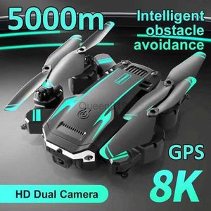G6 Rc Drone 8k 5g Gps Professional Hd Aerial Photography Obstacle Avoidance Four-rotor Helicopter Rc Distance 5000m Uav New Toys HKD230807