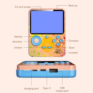 G6 Video Game Console Unisex GamePlayer Ultradunne Long Endurance Nostalgische 3,5-inch scherm Video GameConsole