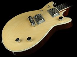 G6131my Malcolm Young II Signature Natural Maple Electric Guitar Double Cutaway, Mahogandy Body, Wrap Arround Tailpiece, Chrome-hardware