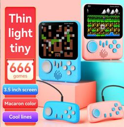 G7 Kids Handheld Handsid Video GameSole 35 Ultrathin Game Player 666 en 1 Two GamePad4171958