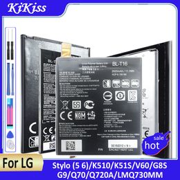 G8S ThinQ LM-G810 Stylo5 Q720 K50 V60 LMG900TM K510 Stylo 6 Q730 Batterij voor LG BL-T43 BL-T44 BL-T45 BL-T46 BL-T47 BL-T48 BL-T49