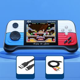 G9 Handheld Portable Arcade Game Console 3.0 inch HD Screen Gaming Players Bulit-in 666 Classic Retro Games TV Console AV-output met retailpakking