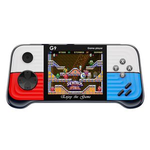 G9 Console de jeu d'arcade portable portable 3,0 pouces Écran HD Joueurs de jeu 666 en 1 Jeux rétro classiques Console TV Sortie AV avec 2 contrôleurs DHL