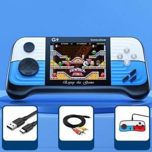 G9 Handheld Portable Arcade Game Console 3.0 inch HD Screen Gaming Players 666 In 1 Classic Retro Games TV Console AV -uitvoer met controller DHL