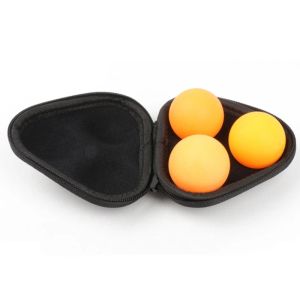 G92F Rangement de tennis de table en cuir PU durable pour le boîtier pour les accessoires d'entraînement sport