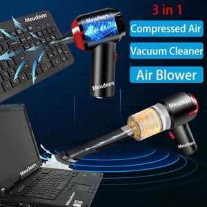 Gadgets aire comprimido puede soplador de aire mini vacío 3in1 ceñador de aire inalámbrico aspirador portátil portátil portador de teclado de teclado de PC de computadora