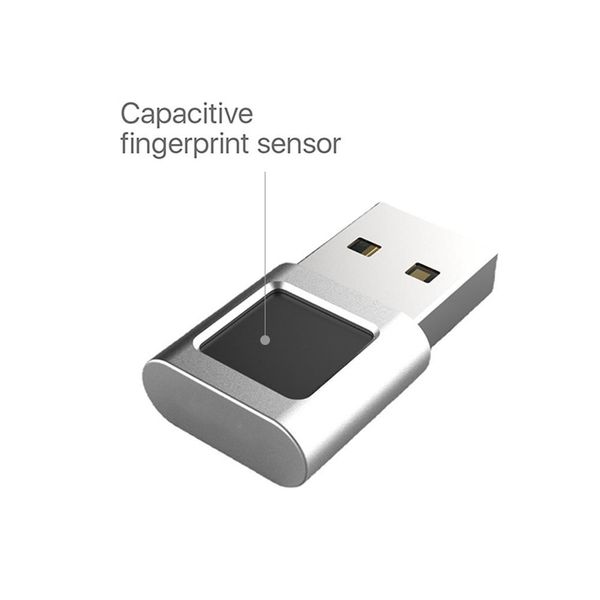 Gadgets Mini USB Fingerprint Reader Module Dispositivo Escáner biométrico para Windows 10/Hello Dongle Laptops PC Seguridad Interfaz USB Interfaz