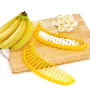 Gadgets trancheuse en plastique, coupe-salade de fruits et légumes, outils de cuisine, coupe-banane TLY022