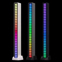 Gadgets RVB Pickup Lights Musique Contrôle du son Rythme LED Bureau de bureau