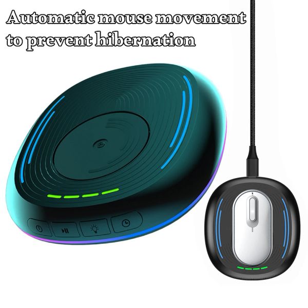 Gadgets Virtual Mouse Antisleep Automatic Mouvement pour empêcher l'écran de verrouillage de verrouillage de la souris de souris électronique de souris