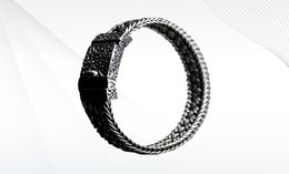 Gagafeel 100 925 zilveren armbanden breedte 8 mm klassieke draadcabele linkketen S925 Thaise zilveren armbanden voor vrouwen heren sieraden cadeau T1425789