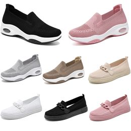 GAI 2024 hiver femmes chaussures randonnée doux chaussures plates décontractées polyvalent noir blanc rose baskets légères fond épais grande taille 36-41