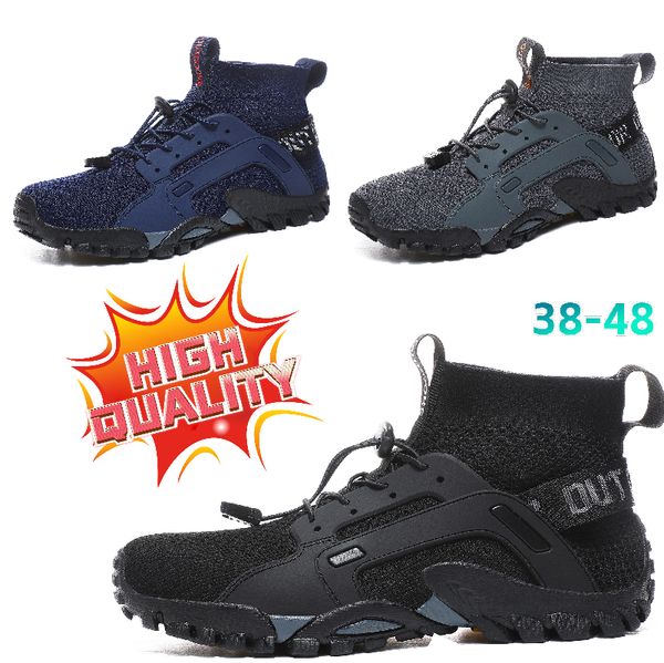 GAI Zapatos atléticos Venta caliente Hombres Trail Running y Montaña Transpirable Senderismo Trekking Entrenadores Soporte para el arco Caminar Zapatos resistentes al agua Zapatillas de deporte softy