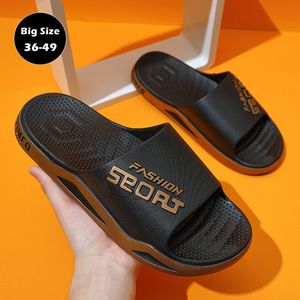 GAI Big Size Mannen Slides Zomer Sandalen Vrouwen Buiten Slippers Casual Strand Ademende Schoenen Koppels Thuis Slippers 230520