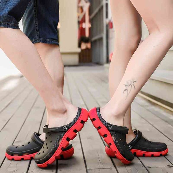 GAI pantoufles respirantes chaussures de diapositives confortables sandales femmes bleu rouge plage remise Up Skateboard printemps automne