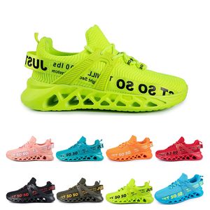 Gai Canvas Chaussures Breathable Mens Womens grande taille mode respirant confortable Bule Green Casual Mens Trainers Sports Sneakers A10