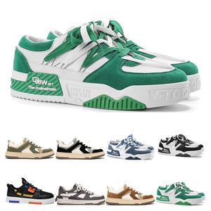 GAI toile chaussures respirant hommes femmes grande taille mode respirant confortable bleu vert décontracté hommes formateurs sport baskets b4