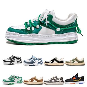 GAI toile chaussures respirant femmes grande taille mode respirant confortable bleu vert décontracté hommes formateurs sport baskets A65