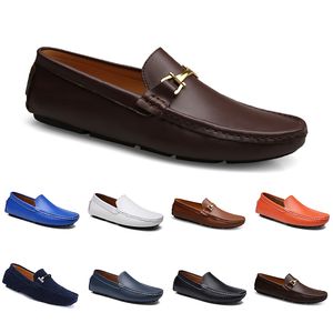 Chaussures décontractées Gai pour hommes Blanc blanc noir gris rouge bleu brun brun orange beige solide semelle plate chaussures extérieures