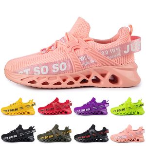 GAI discount hommes femmes chaussures de course formateur triple noir blanc rouges jaune violet vert bleu orange rose clair respirant baskets de sports de plein air