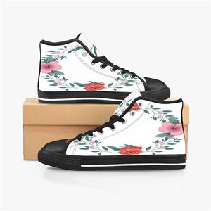 GAI DIY aangepaste schoenen heren klassiek canvas hoog uitgesneden skateboard casual UV-printen mint dames sport sneakers waterdicht mode buiten accepteren maatwerk