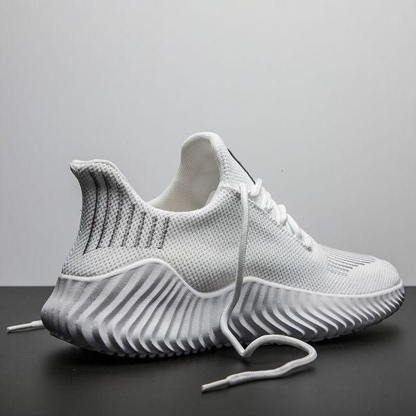 Robe gai pour designer hommes chaussures respirant maille blanche blanc mâle entraîneurs masculins décontractés zapatos hombre tenis masculino 230403 gai