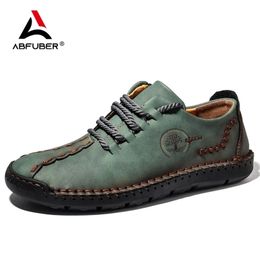 Gai Dress Shoes Handmade Leather Casual Men Design Sneakers Man Comfortabele Loafers Mocasins Driving Shoe 221022