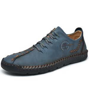 GAI chaussures habillées hommes en cuir microfibre décontracté mode conduite à lacets appartements mocassins confortables mocassins 221022 GAI