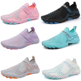 Gai Gai 2024 Rubber Water Water Summer Summer plage Barefoot Swinging Slippers Seaside River Aqua Shoe Men Five doigts Chaussures unisex