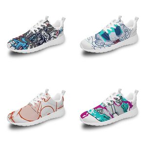 GAI GAI Op maat gemaakt voor heren dames sneakers DIY-ontwerp Veelkleurig Zwart Wit Blauw Ondersteuning Maatwerk Mode Laag uitgesneden ademende schoenen GAI