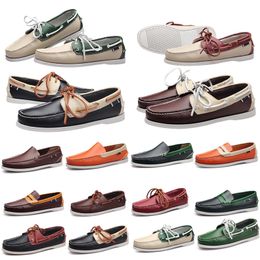 GAI GAI GAI 2024 Designer Schoenen Echte Heren Loafers Koe Lederen Casual Schoenen voor Heren Zachte Lente Mocassins Plus Maat 38-45 Tenis Masculinos Trainers