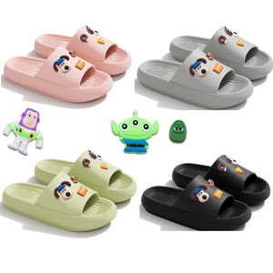 GAI GAI GAI 2024 Rubber Slirs Signer voor Dames Heren Slippers Slis DIY Mode Schoenen Keten Slippers Creatieve Cartoon Hond Vrouwen Lychee Warm Home Platform Bubble