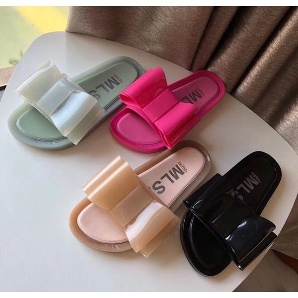 GAI GAI GAI Bowite Mujeres Flip Flop Sandalias Marca Para Mujer Melissa Zapatillas Zapatos de gelatina femenina Y200423