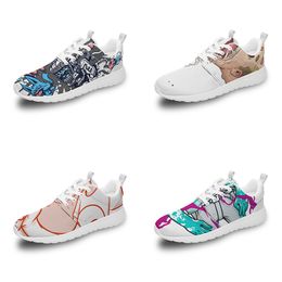 GAI GAI GAI Chaussures personnalisées pour hommes et femmes Baskets DIY Design Multicolore Noir Blanc Gris Support Personnalisation Mode Coupe basse Chaussure respirante