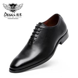 GAI GAI GAI DESAI hommes d'affaires robe décontracté pour hommes doux en cuir véritable mode hommes confortable Oxford chaussures 231208